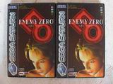 PAL SEGA Saturn version of Enemy Zero: Front of both CD cases.
